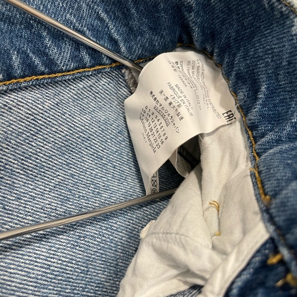 Maison Martin Margiela Light Blue Wide-Leg Jeans - Picture 8 of 8